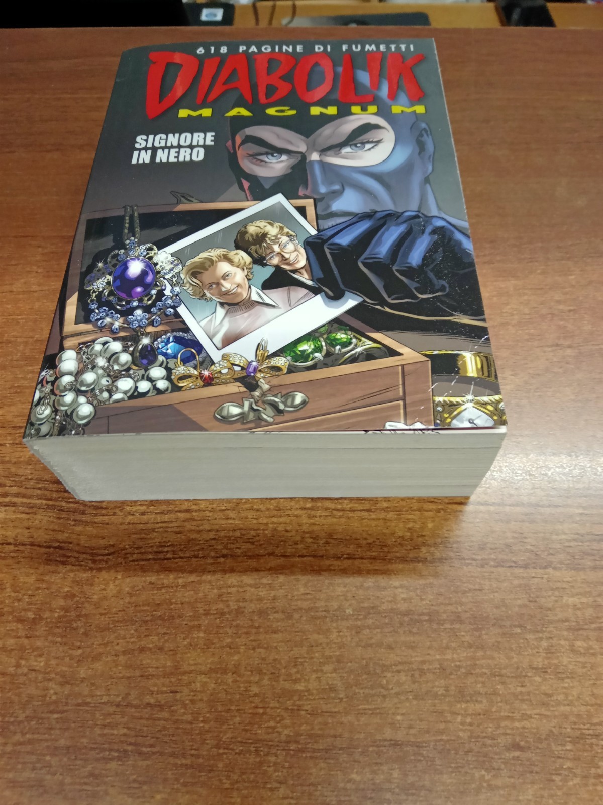 DIABOLIK MAGNUM  SIGNORE IN NERO  ASTORINA  NUOVO