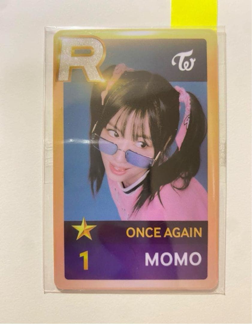 TWICE MOMO Once Again Fan Meeting SSJYP Superstar JYP Photocard