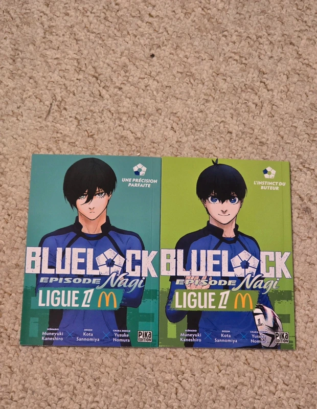 Lot 2 mangas Blue Lock Episode Nagi - Yoichi Isagi (Collector)