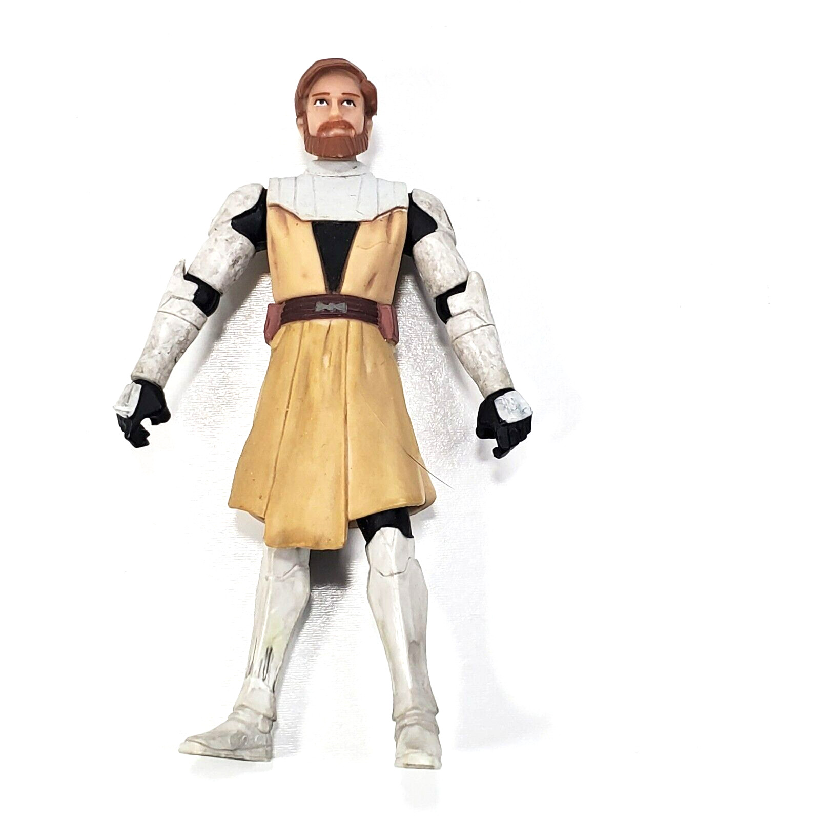 Star Wars Modellino 3,75" OBI-WAN KENOBI Loose (2008) LFL Clone Wars 