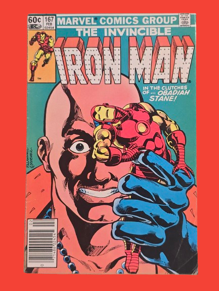 Iron Man #167 - 1° Obadiah Stane completo - Denny O'Neil - Marvel - 1983 - Edicola