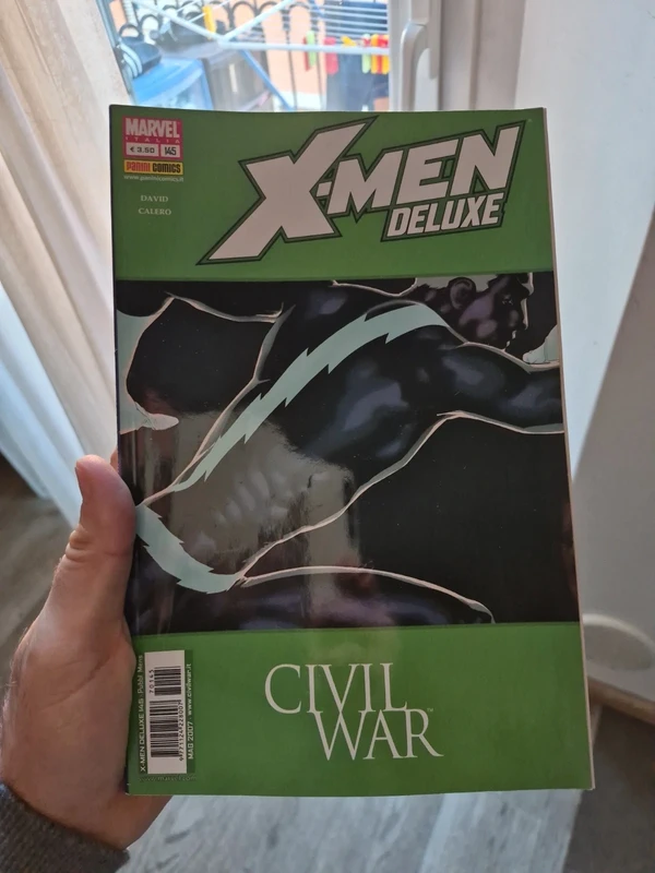 xmen deluxe civil war - marvel 2007 x men