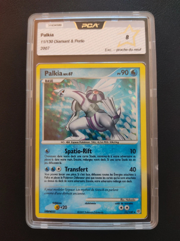 PCA 8 Palkia 11/130 Holo D&P Diamant et Perle 2007