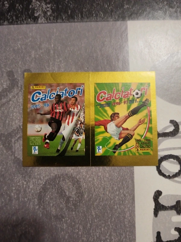 Figurina Metallizzata Panini Calciatori 1995-96 e 1996-97 - Rare