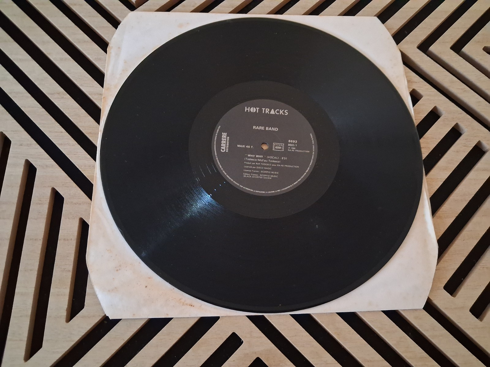 Maxi Single Rare Band – Why Why / 1986 Italo-Disco