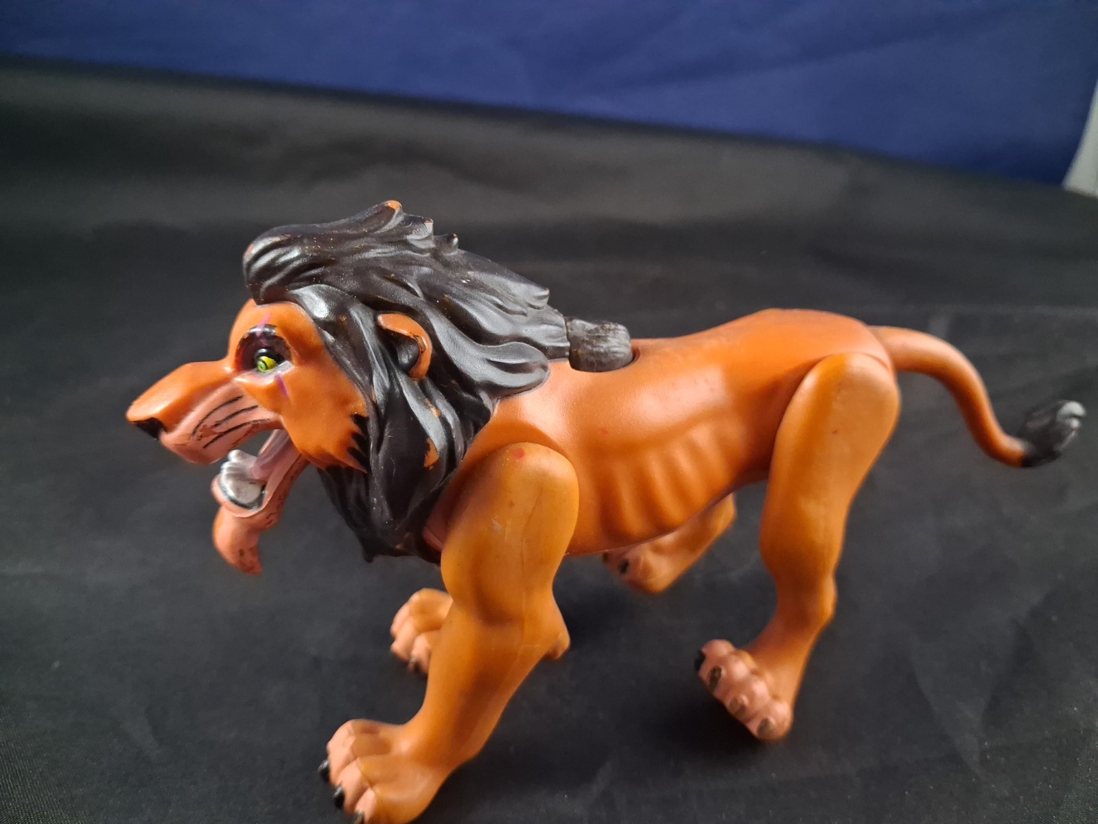 1994 Disney The Lion King Fighting Battle Action Figure Scar Vintage WORKS *A-80