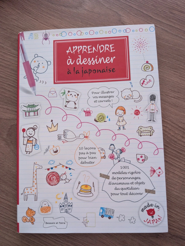 Livre "apprendre à dessiner à la japonaise"
