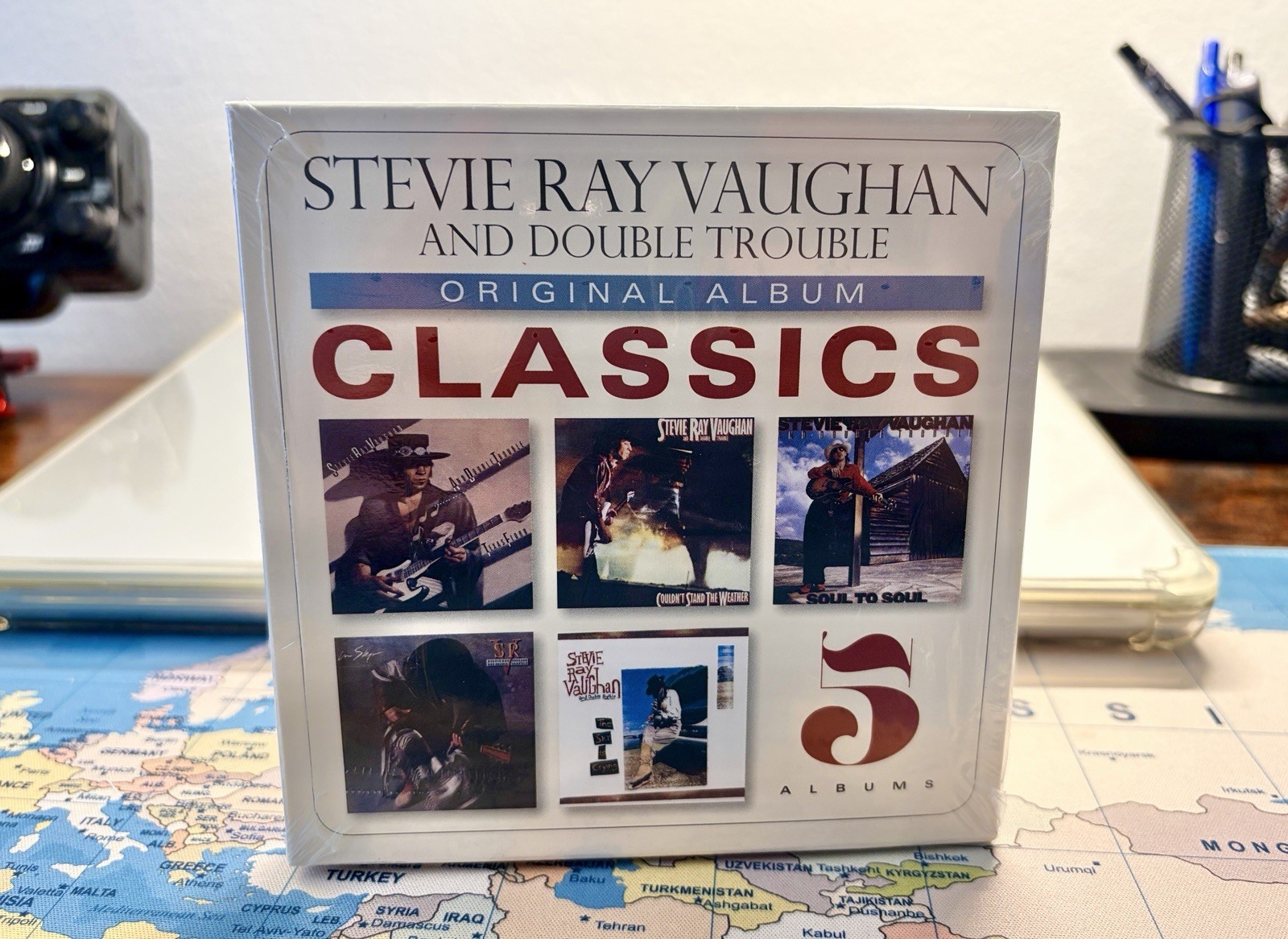 Stevie Ray Vaughan 5 Original Albums CD 2013 BRAND NEW SEALED 