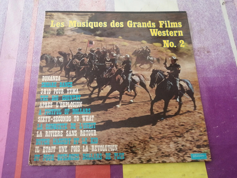 Disque 33 tour les musique western
