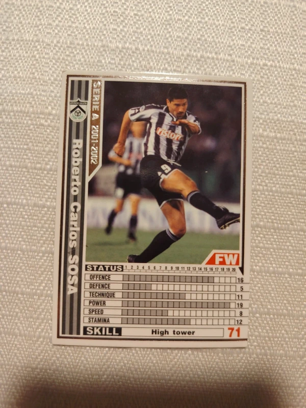 WCCF Serie A 2001/02 Roberto Sosa