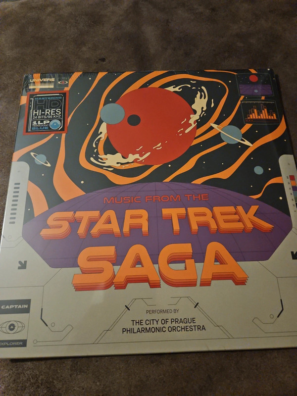 Star trek vinyl plate