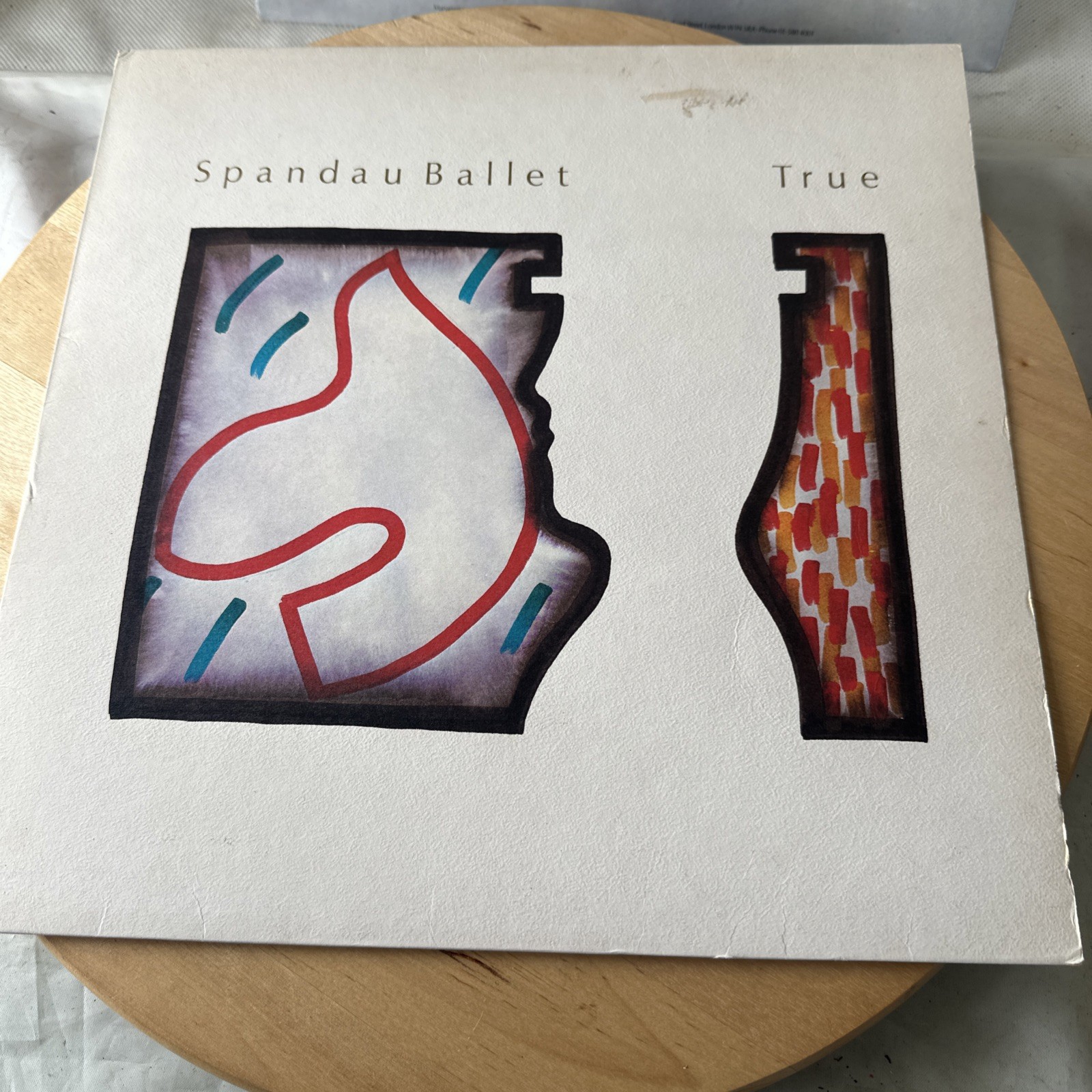 Spandau Ballet – True Vinyl LP 1983 Original Album Chrysalis New Romantic (!)