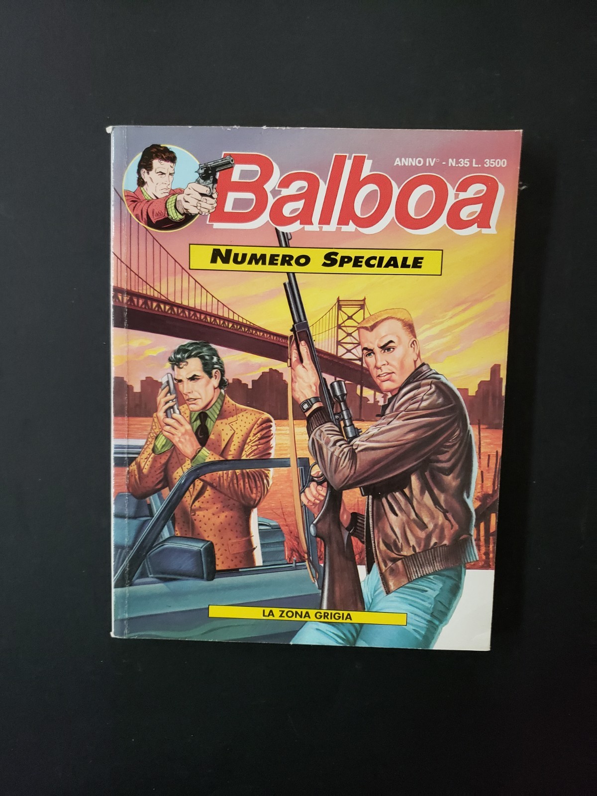 Balboa n 35 la zona grigia numero speciale Play Press PascEvMetyuz Sca3