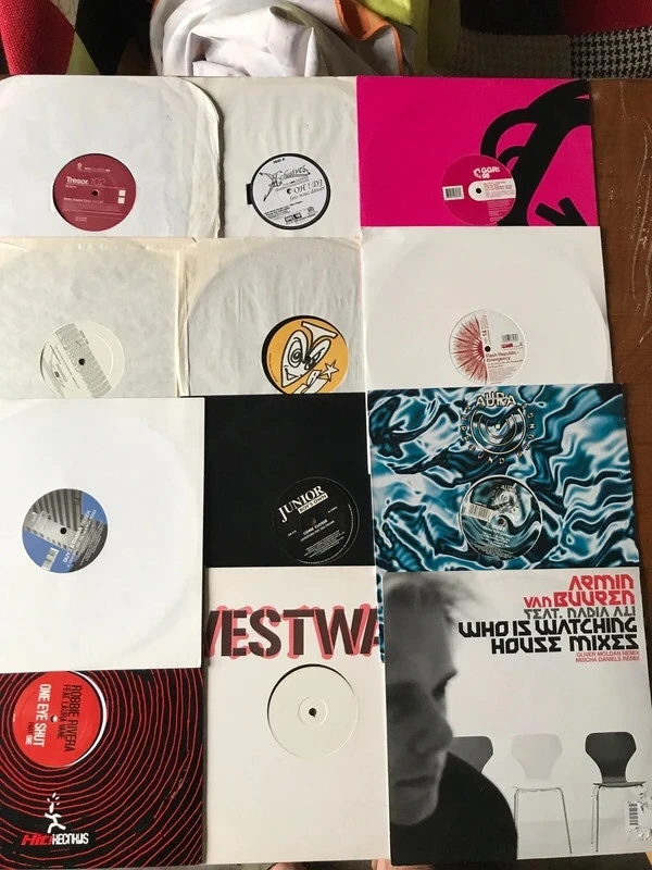 Lot vinyles electro House