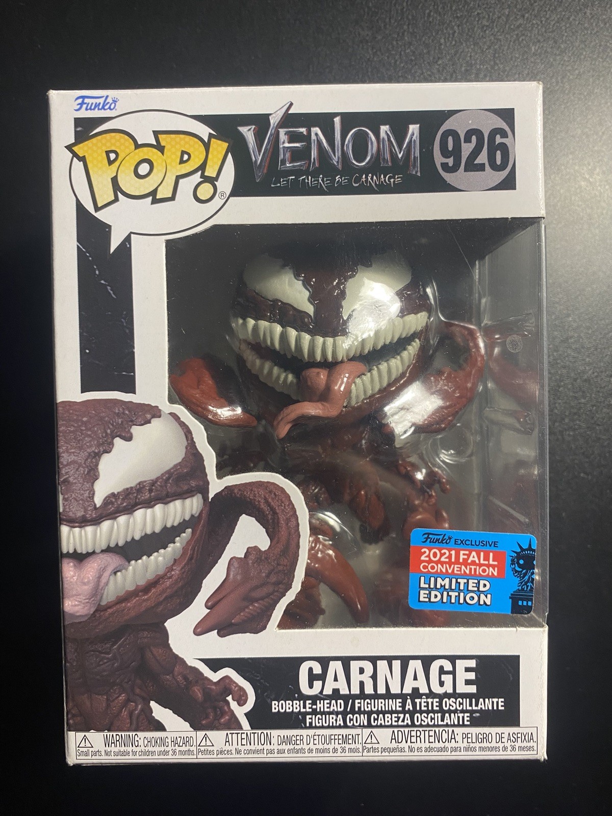 Funko popo carnage 