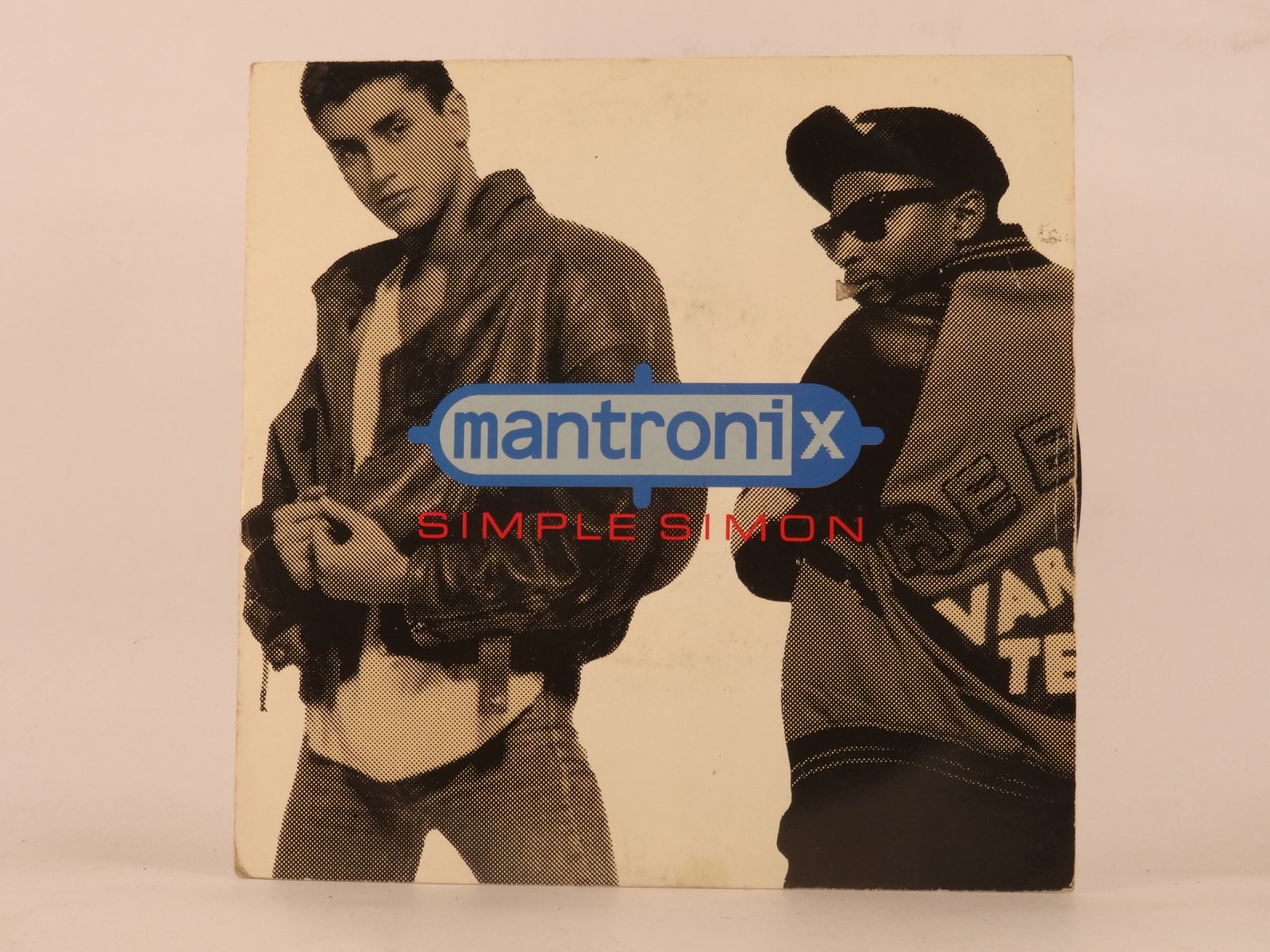 MANTRONIX SIMPLE SIMON (96) 2 Track 7" Single including Picture Sleeve TEN RECOR