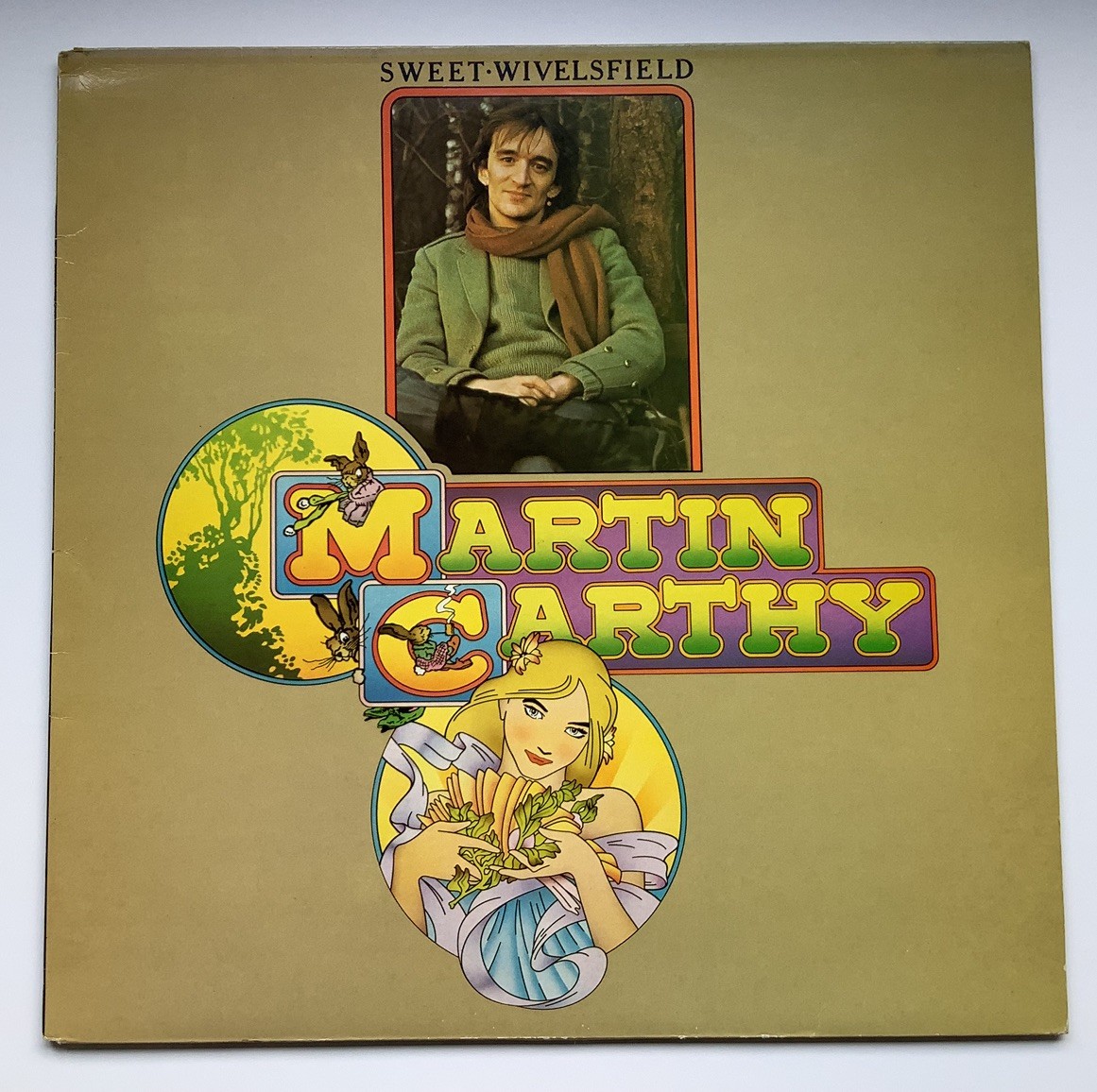 MARTIN CARTHY Sweet Wivelsfield VINYL LP 1981 UK Topic 12TS418 Watersons Folk EX