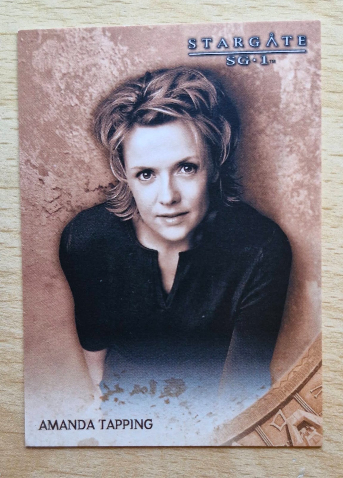 Stargate Season 7 Casting Call Insert Trading Card CC2 Amanda Tapping