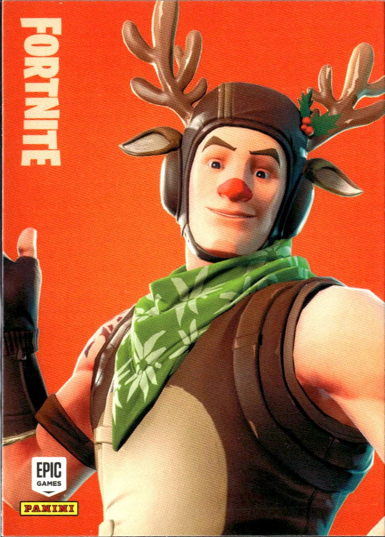 2019 Panini Fortnite Series 1 #124 Red nose ranger uncommon outfit