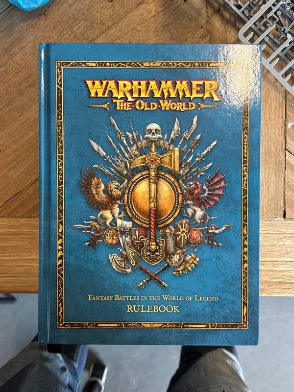 Warhammer The Old World Rulebook Great Condition Like New