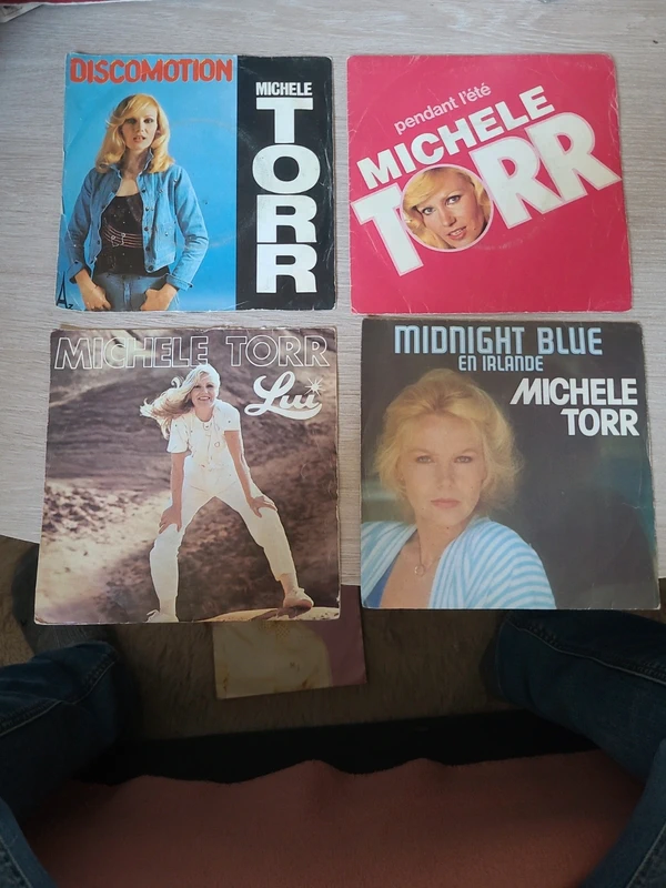 Vinyles 45 tour Michelle torr