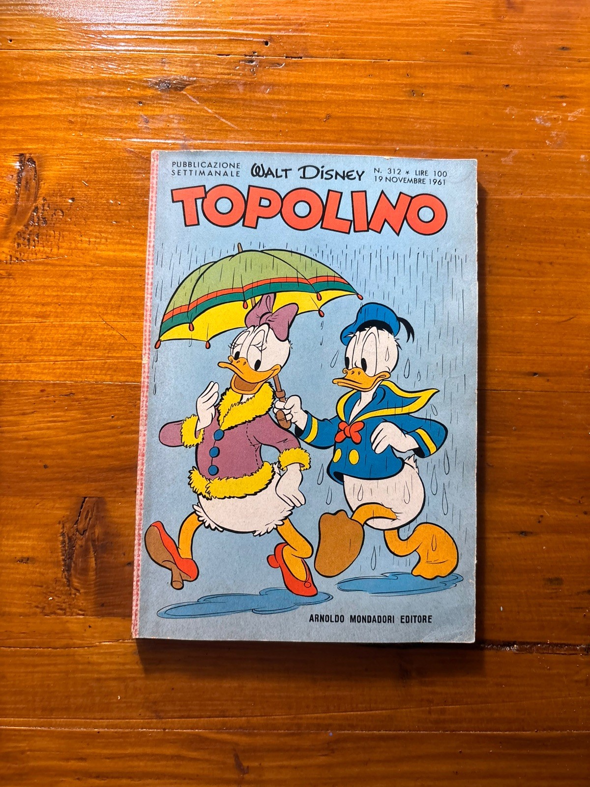 TOPOLINO n° 312 CON BOLLINO E FIGURINE STATO PIU' CHE OTTIMO