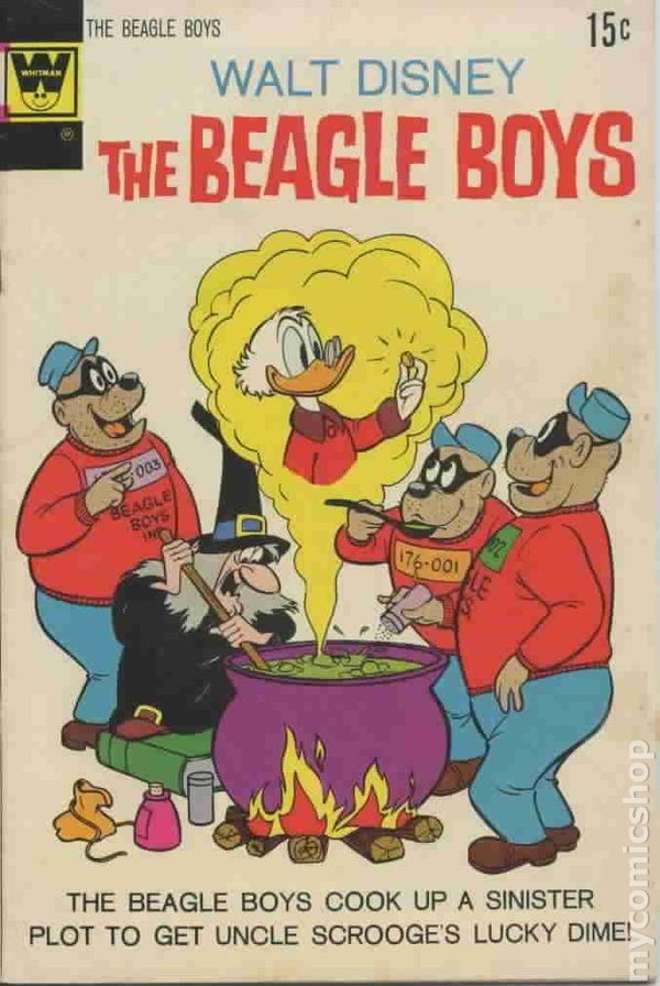 Beagle Boys #14 VG 4.0 1972 Whitman Stock Image Low Grade