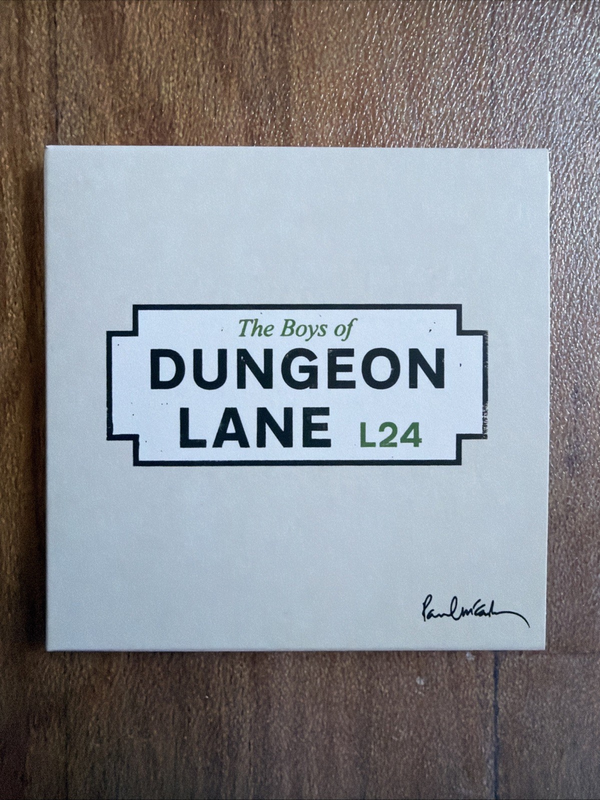 PAUL MCCARTNEY THE BOYS OF DUNGEON LANE GREEN COVER CD  Not Sealed