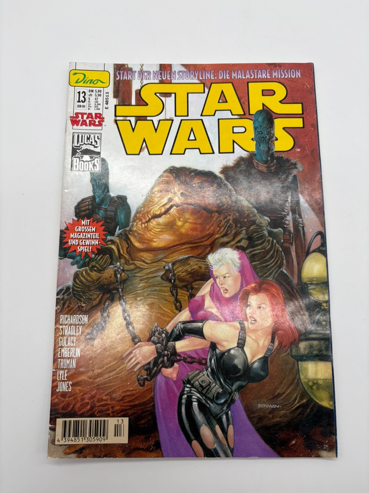 Star Wars La Missione Malastare n.13 - Dino Editore 2000 - Fumetto