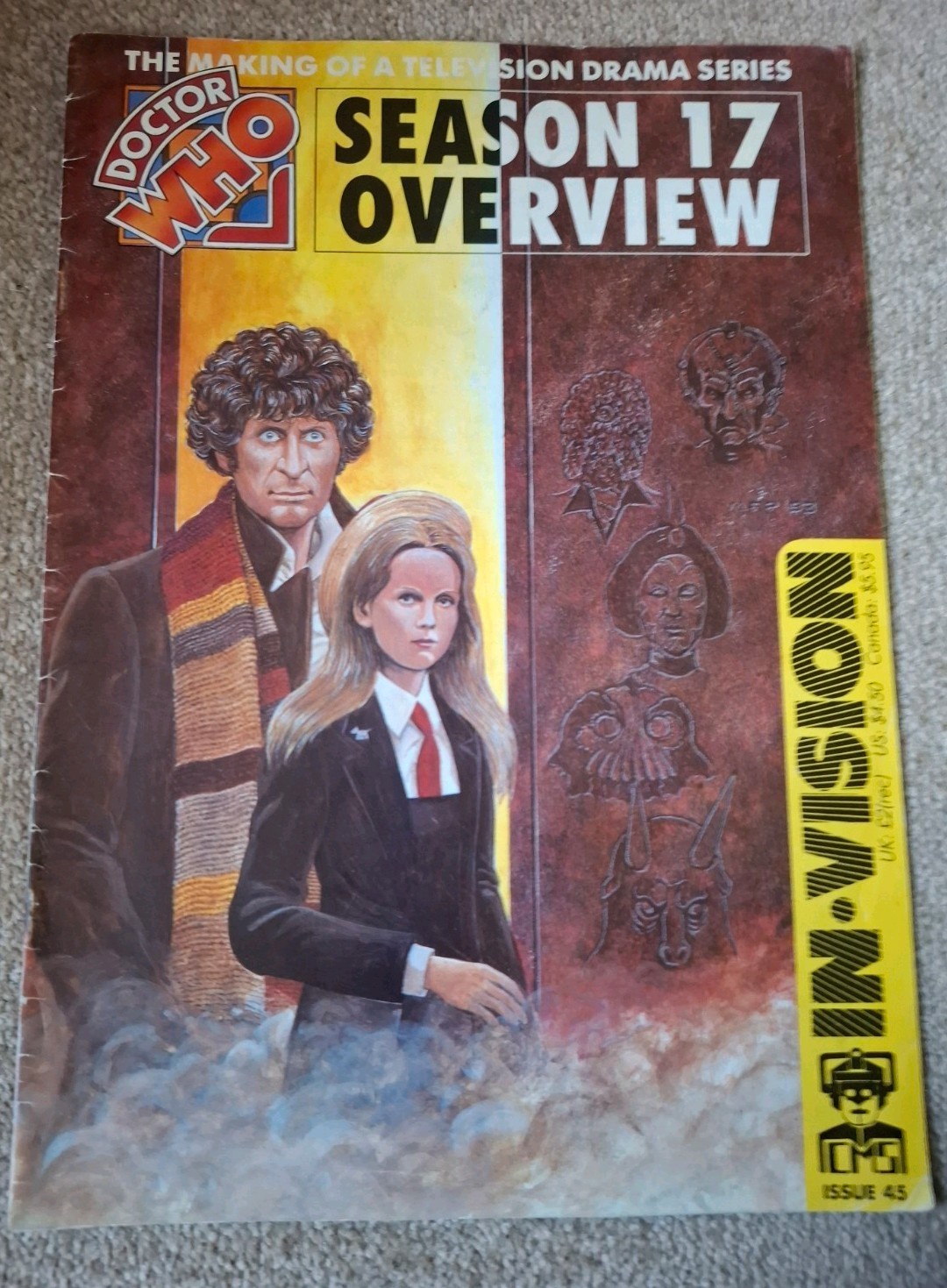 Doctor Who A4 Fanzine In-Vision Issue 45 Season 17 Overview