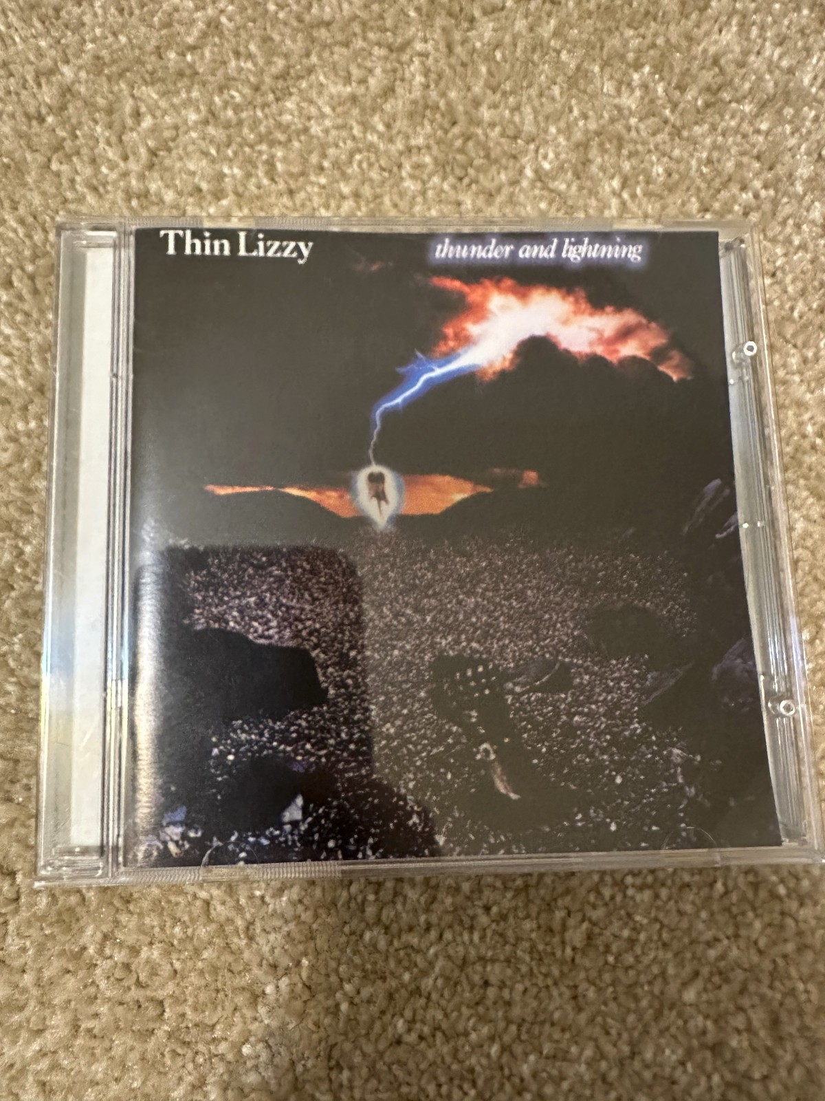 THIN LIZZY THUNDER AND LIGHTNING CD 1983 PHONOGRAM