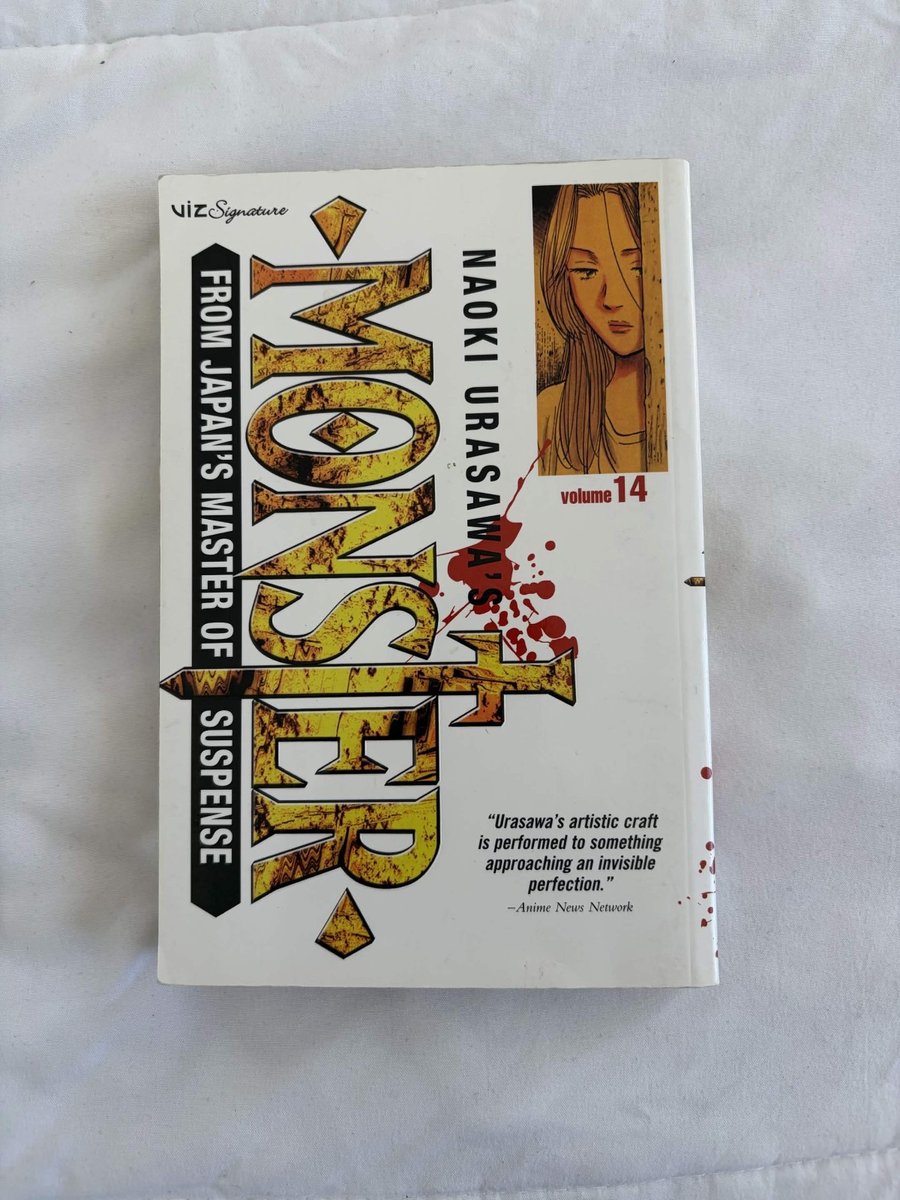 Il mostro di Naoki Urasawa - Vol. 14 Ver. Inglese - Stampa originale