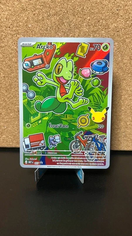 Arcko MEP055 FR - Carte Promo Méga-Évolution (carte Pokémon)