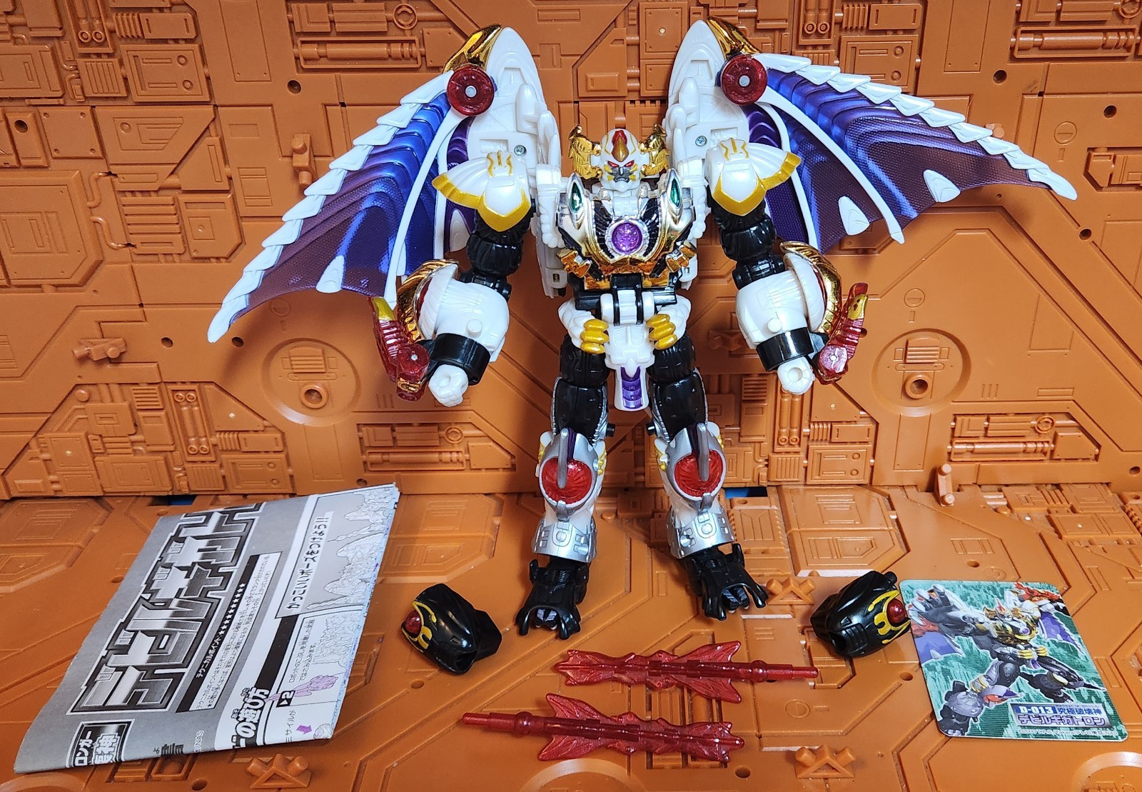 Transformers Car Robots RID D-013 Devil Gigatron aka Galvatron w/ instructions