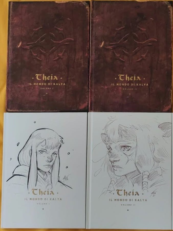 KALYA Theia vol1e2 completa bugs comics