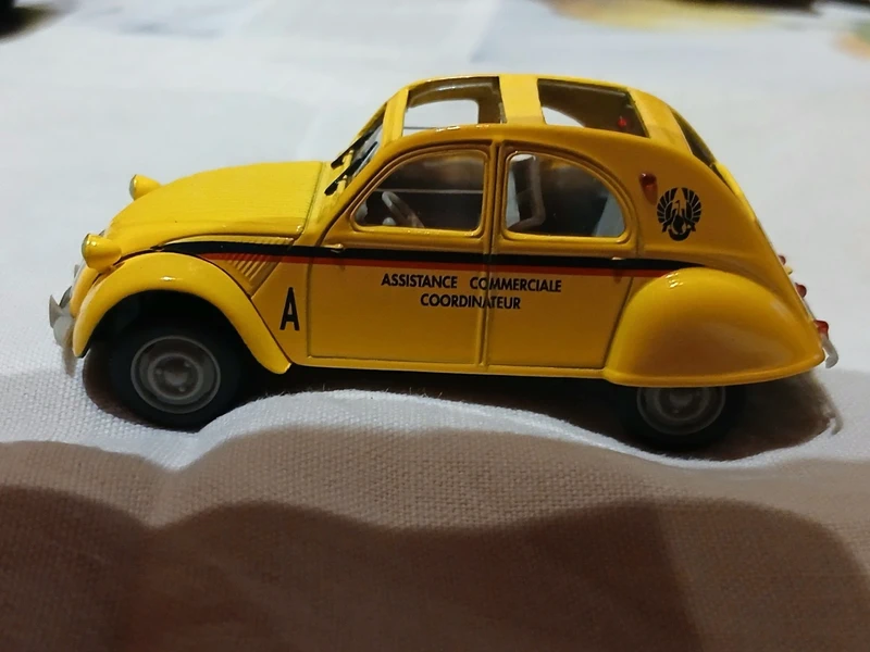 2CV assistance commerciale coordinateur Norev pour collectionneur