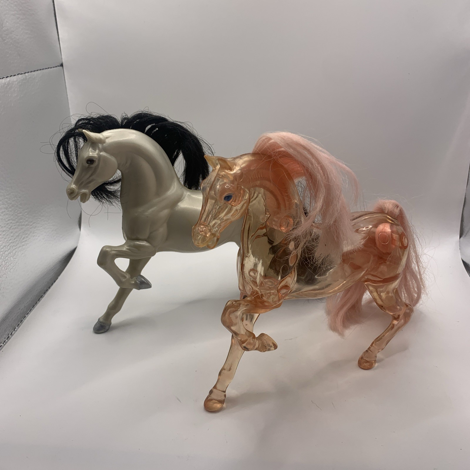 She-Ra Principessa del Potere Cristallo Cavallo Veloce Vento e Tempesta Vintage Mattel anni 80