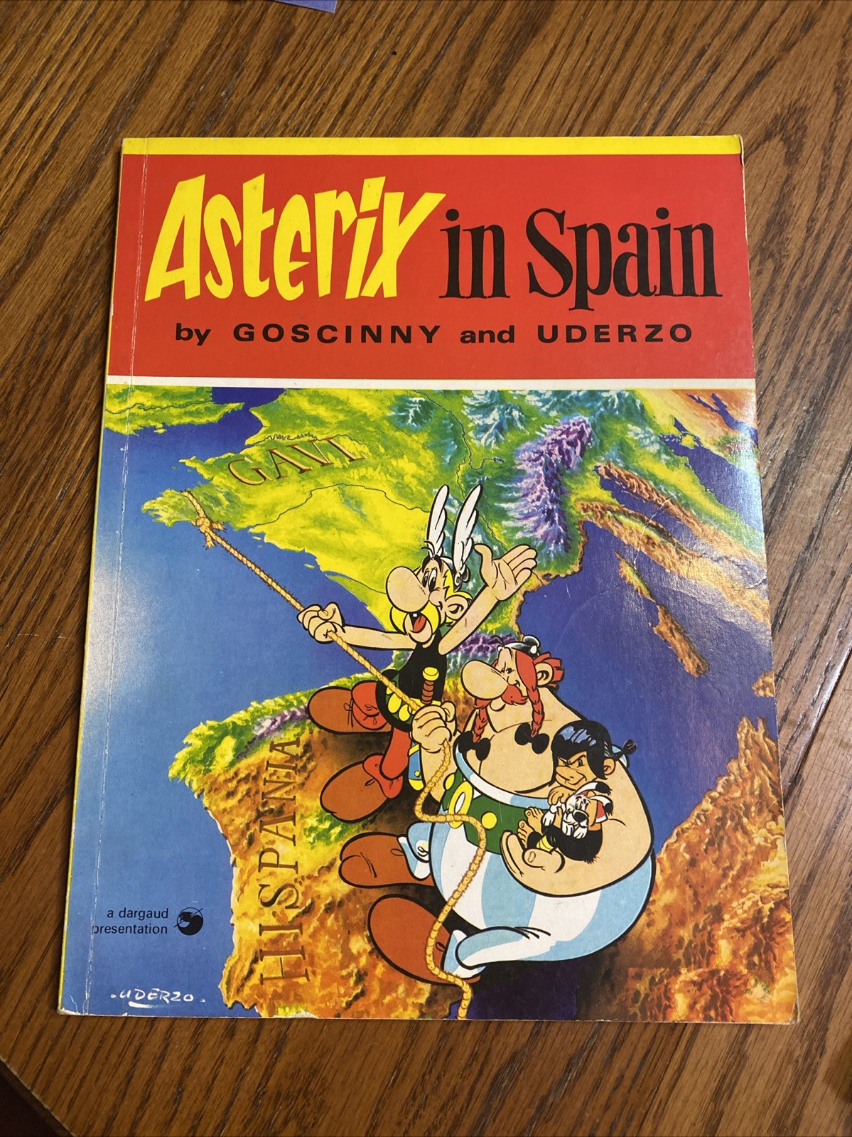Asterix in Spagna di Goscinny & Uderzo - Edizione Inglese 1971