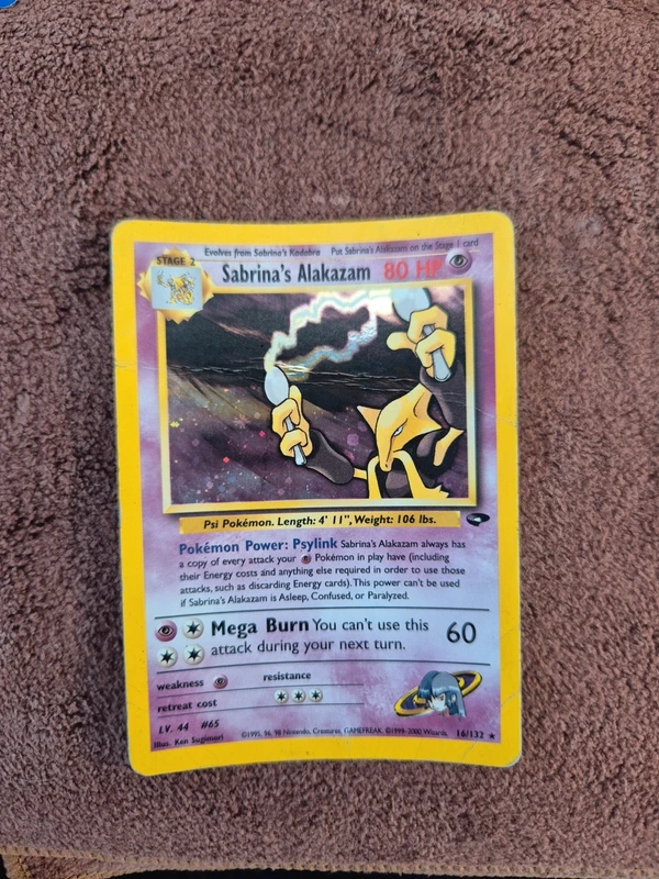 Pokemon Alakazam 16/132