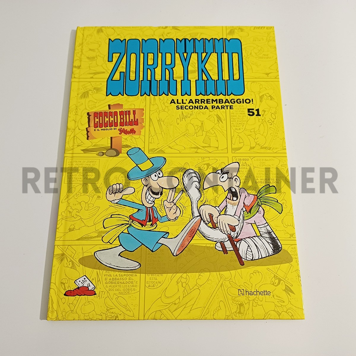 Cartonato Hachette COCCO BILL E IL MEGLIO DI JACOVITTI - 51 Zorrykid