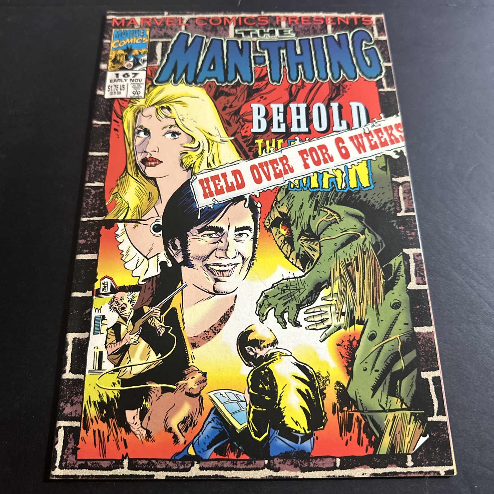 Man-Thing167 Marvel Comics Presenta 1994 Horror Palude Mostro Fumetto 6.5 J8