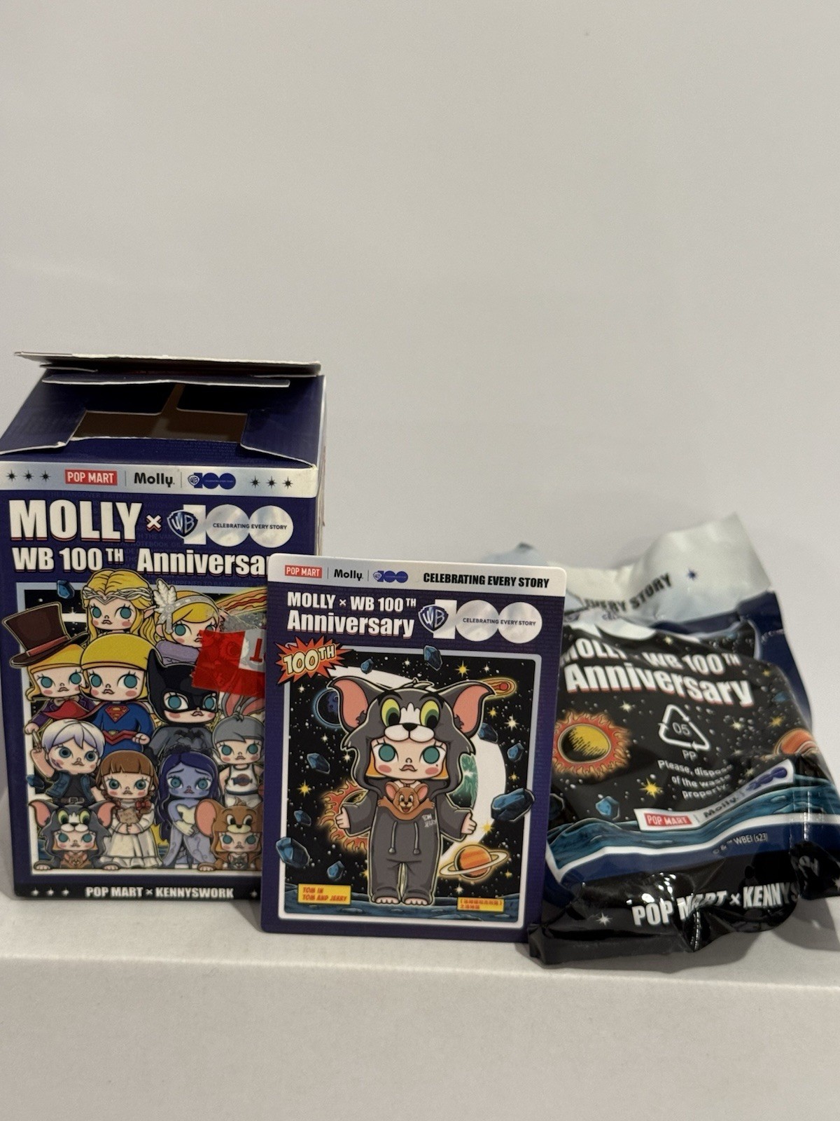 POP MART MOLLY x WB 100th Anniversary Tom and Jerry Figure Sealed