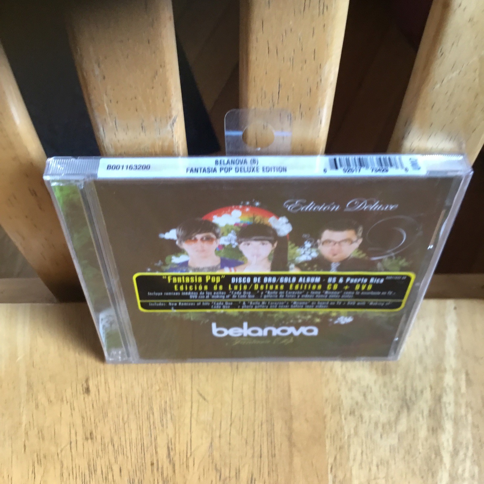 Belanova Fantasia Pop DELUXE EDITION CD + DVD (making Of Cada Que,videos)SPANISH
