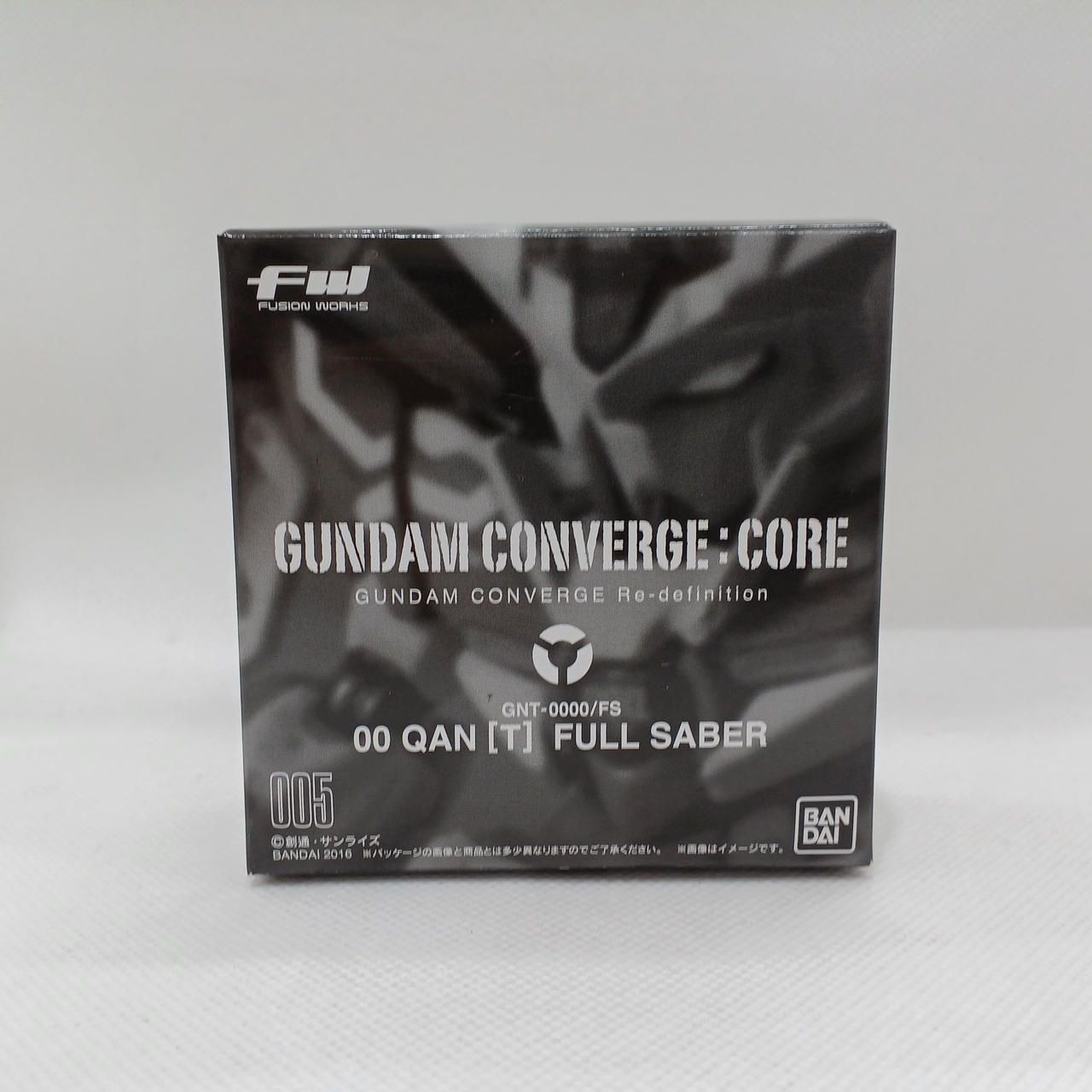 BANDAI 00 QANT FULL SABER GUNDAM CONVERGE:CORE Used