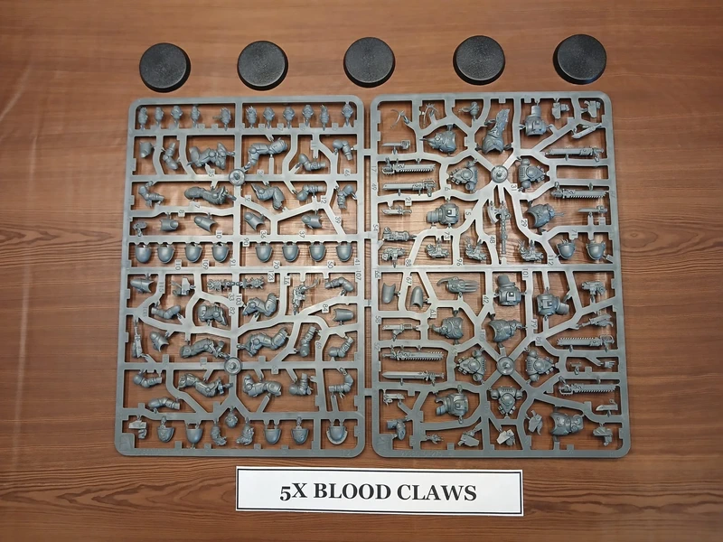X5 Blood Claws Space Wolves for Space Marines Warhammer 40k
