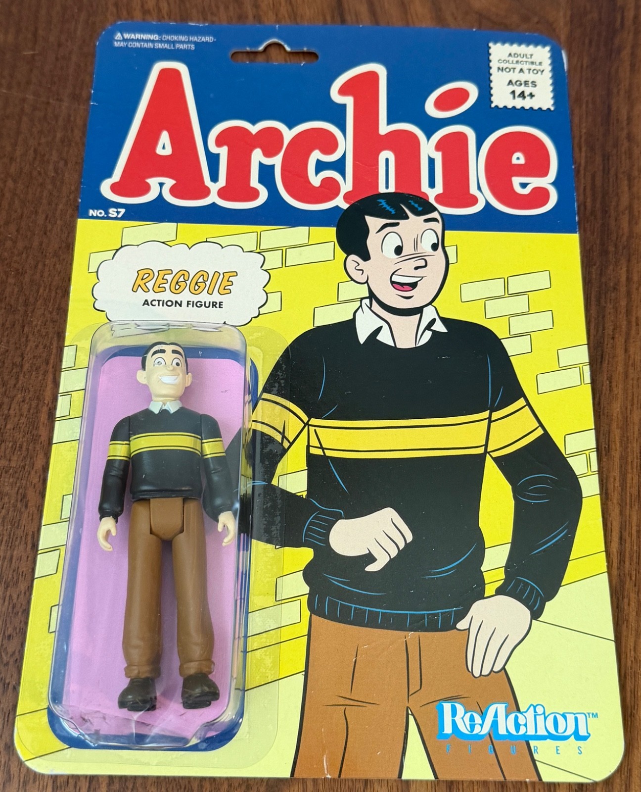 Super7 Archie Comics Reggie ReAction Figure 3,75" Nuovo