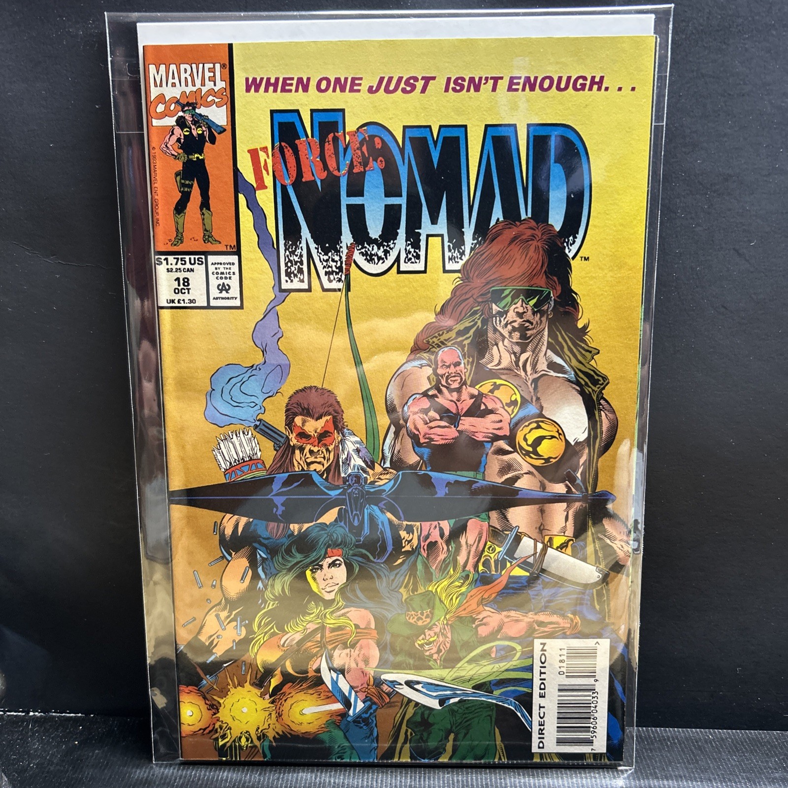 Nomad #18 Marvel 1993 VF Bucky Slug Doctor Faustus