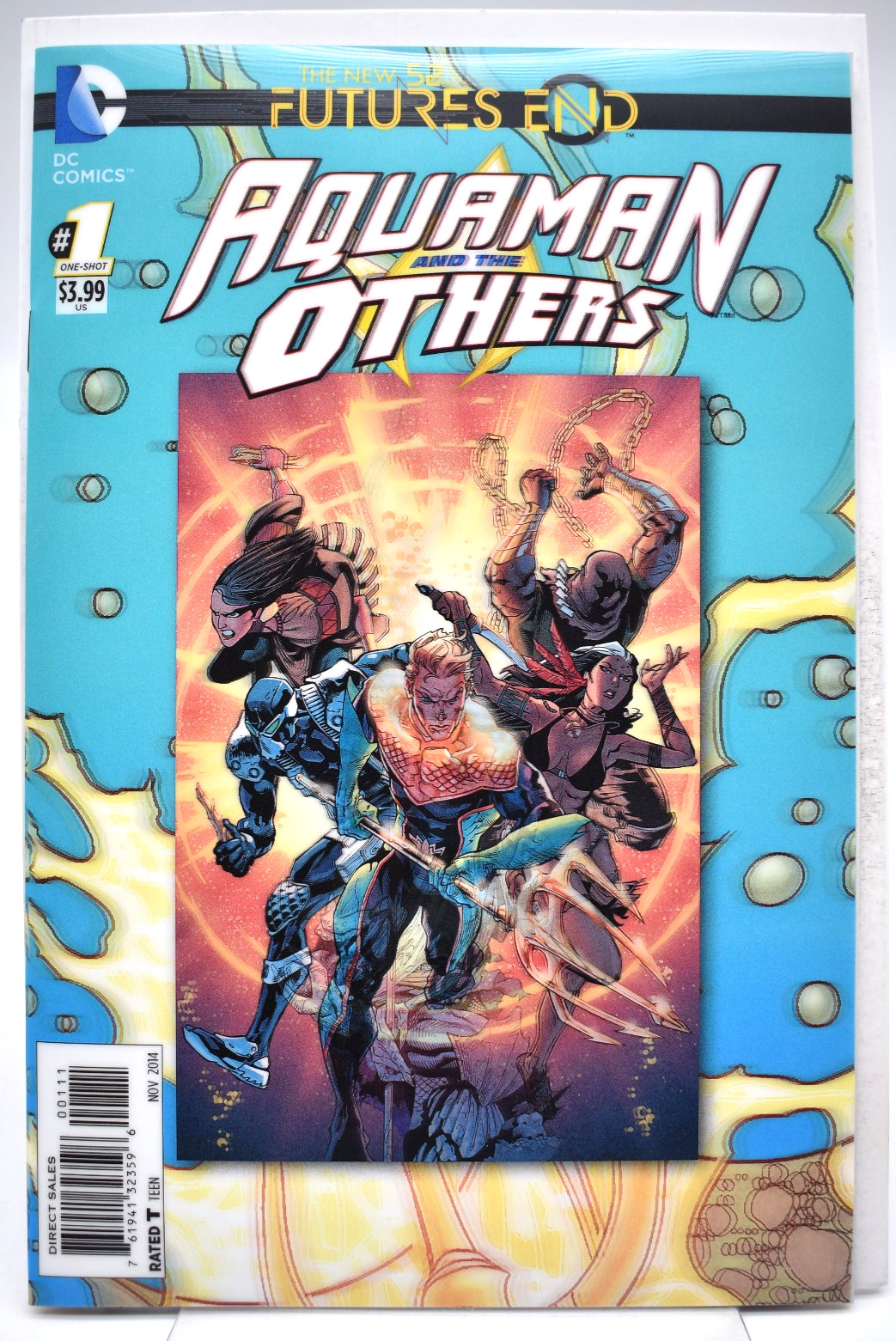 Aquaman e gli altri (2014) #1 - Copertina lenticolare Futures End - DC Comics