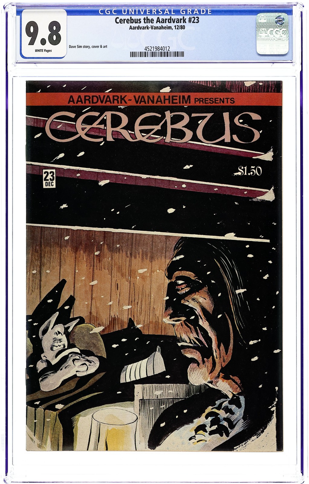 Cerebus #23 CGC 9.8 1980 4521984012