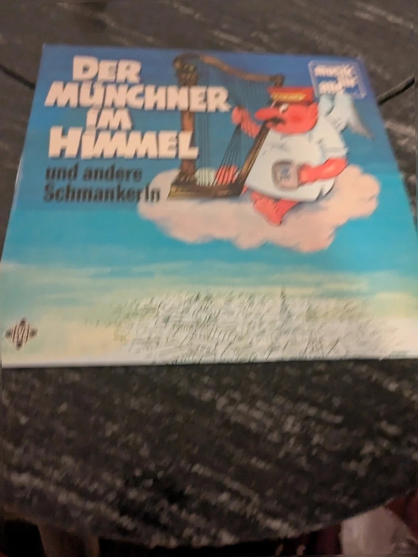 Vintage Schallplatte der Münchner Im Himmel lP Retro